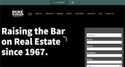 Desktop Screenshot of dukewarner.com